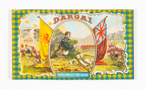 Cigar Box Lid, Dargai