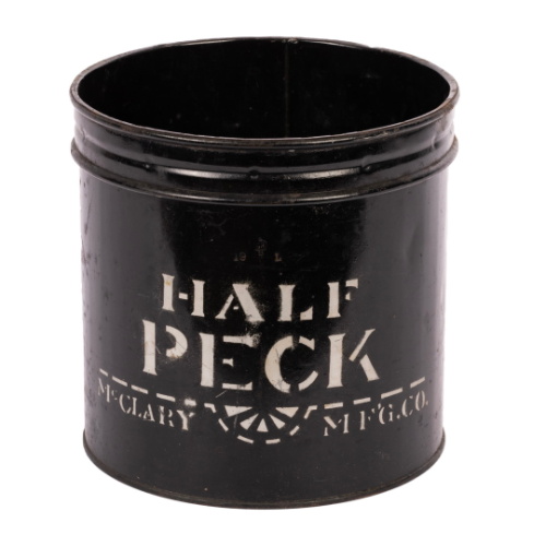 Three Pails: Half Peck, One Peck, and One Bushel