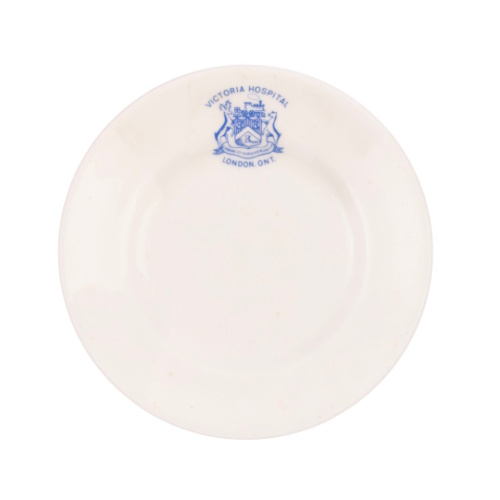Victoria Hospital Bread and Butter Plate