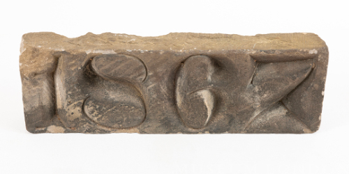 Hyman Tannery Date Stone "1867"
