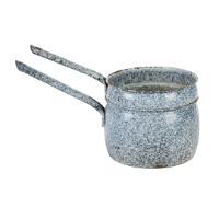 McClary's Blue Graniteware Double Boiler