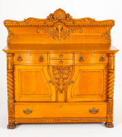 Golden Oak Sideboard