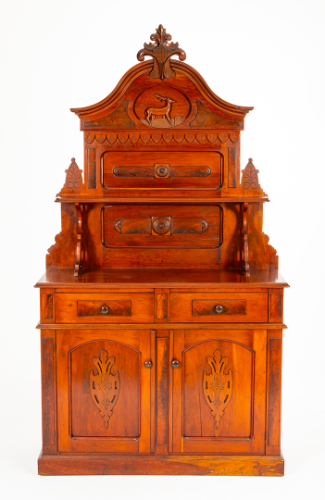 Upper Canada Style Carved Sideboard