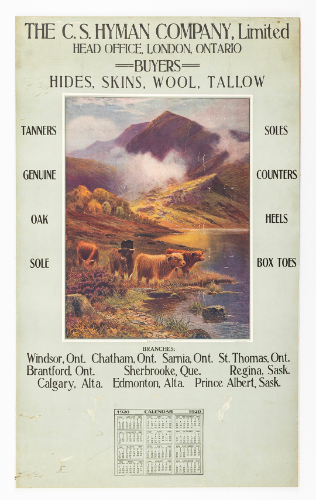 C.S. Hyman and Company Calendar