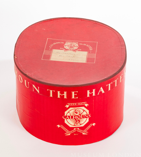 Red Calhoun, “The Hatter" Hatbox