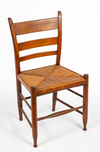 Side Chair with Rush Seat