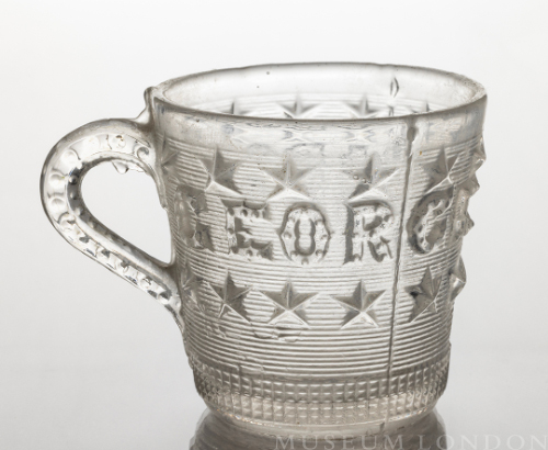 Glass Mug "George Peabody"
