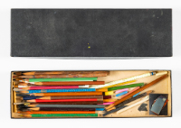 Box of Various Art Supplies