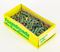 "Reeve's Oil Pastels" in Yellow Shoebox