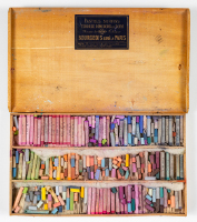 Box of "Bourgeois Ainé A Paris" Pastels