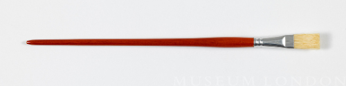 Red Handle, Stevenson #8 Oil Paint Brush
