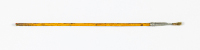 Yellow Handle, #3 Oil Paint Brush (No Brand Name)