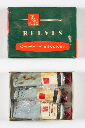 "Reeve's Greyhound Artist's Colours: Alizarin Crimson" (3 Tubes)