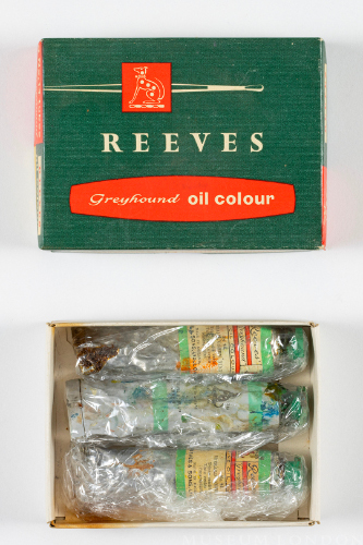 "Reeve's Greyhound Artist's Colours: Emerald Green" (3 Tubes)