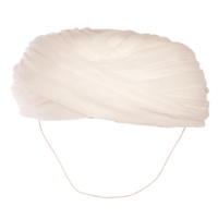 White Turban Style Hat