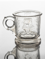 Pressed Glass Mug