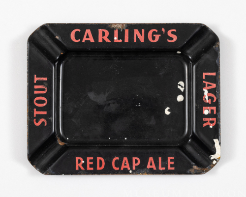Carling Stout Red Cap Ale Ashtray