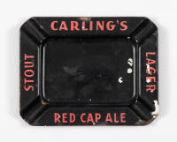 Carling Stout Red Cap Ale Ashtray