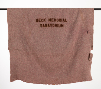 "Beck Memorial Sanatorium" Blanket