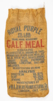 Royal Purple Galf Meal Bag
