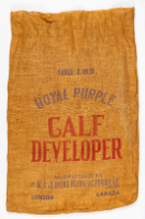 Royal Purple Galf Developer Bag