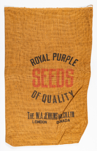 Royal Purple Seed Bag