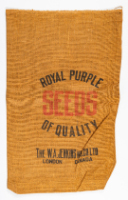 Royal Purple Seed Bag