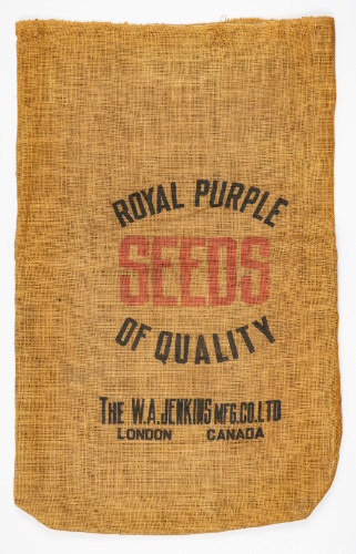 Royal Purple Seed Bag