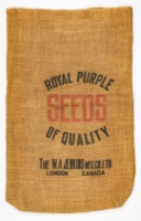 Royal Purple Seed Bag