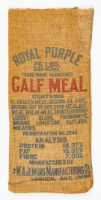 Royal Purple Calf Meal Bag