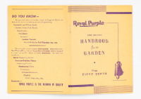 New Edition, Handbook for the Garden