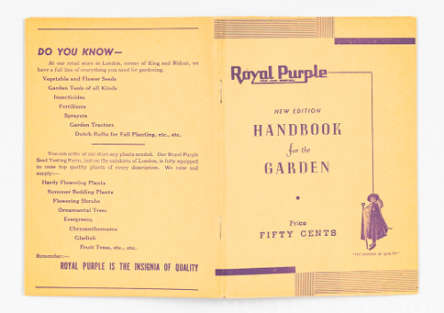 New Edition, Handbook for the Garden
