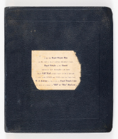 Advertising Sample Scrapbook, Royal Purple