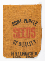 Royal Purple Seed Bag