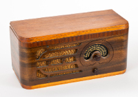 Sparton Radio with Wooden Case