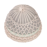 Women's Grey Felt and Cord Hat