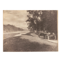 Couple in the Hupmobile