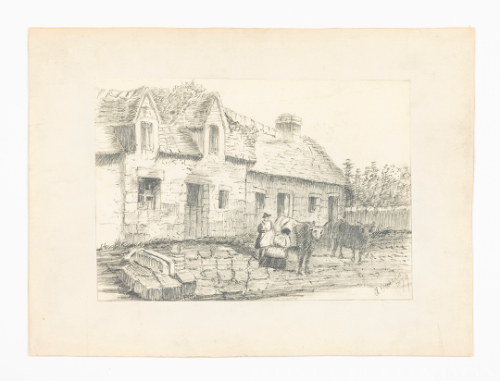 Cottage with Cows
