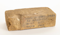 Brick from the Dennis O'Brien House