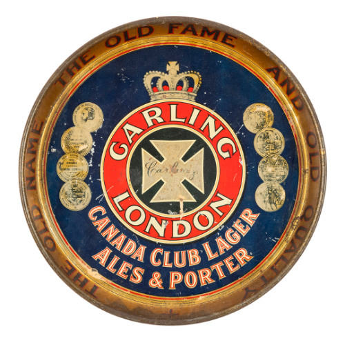 Carling Club Lager Ales and Porter Tray