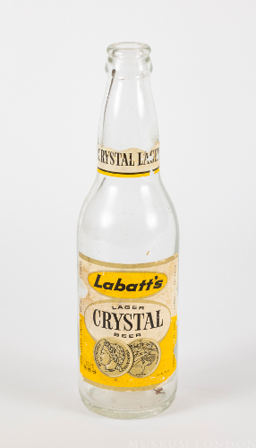 Labatt's Crystal Lager Bottle