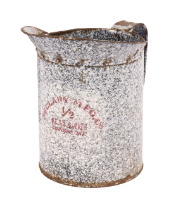 McClary's Graniteware Measure, Half Gallon