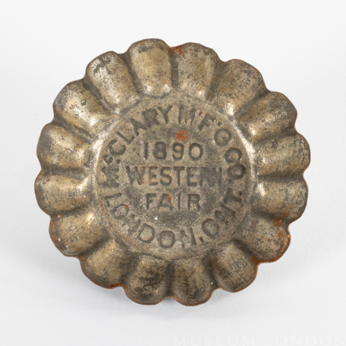 1890 Western Fair Pie Tin
