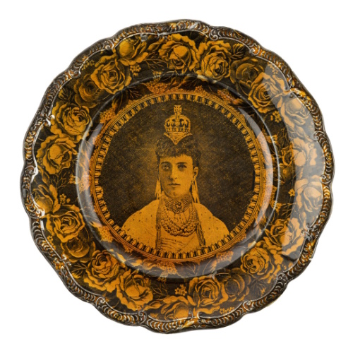 W.J. Reid Queen Alexandra Commemorative Plate