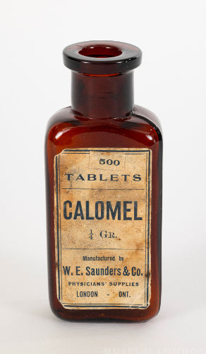 Calomel Tablets Bottle