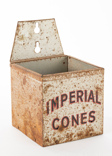 "Imperial Cones" Ice Cream Cone Dispenser