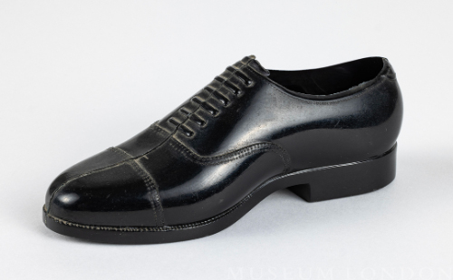 "Cook's Shoes" Minature Plastic Oxford