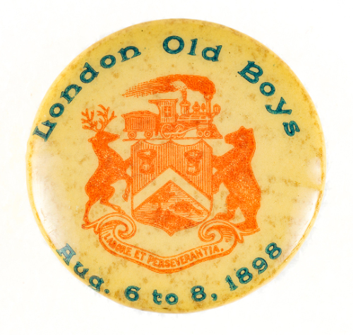 London Old Boys Pin, 1898