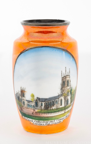 "St. Paul's Cathedral and Cronyn Hall", Souvenir Vase