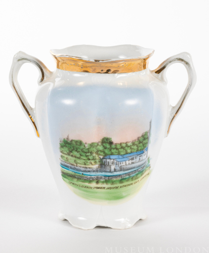 "Springbank Pumphouse" Souvenir Vase